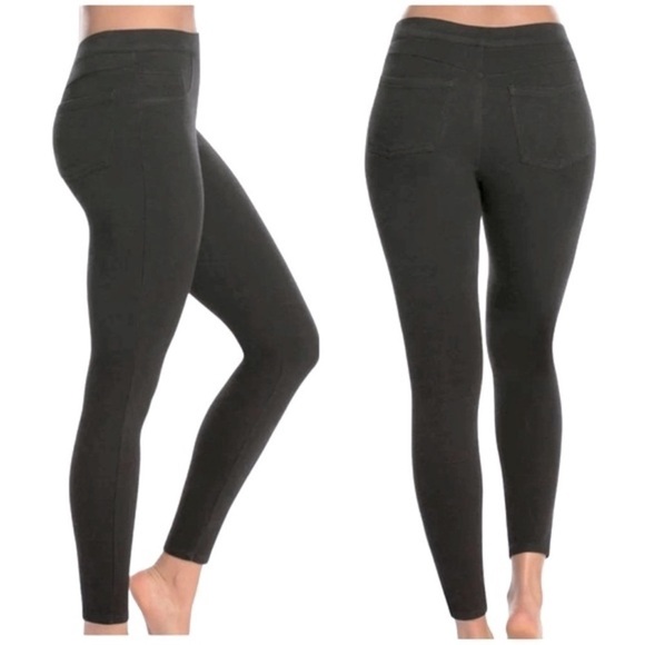 SPANX Black Jean-ish Ankle Leggings Women - Picture 1 of 9